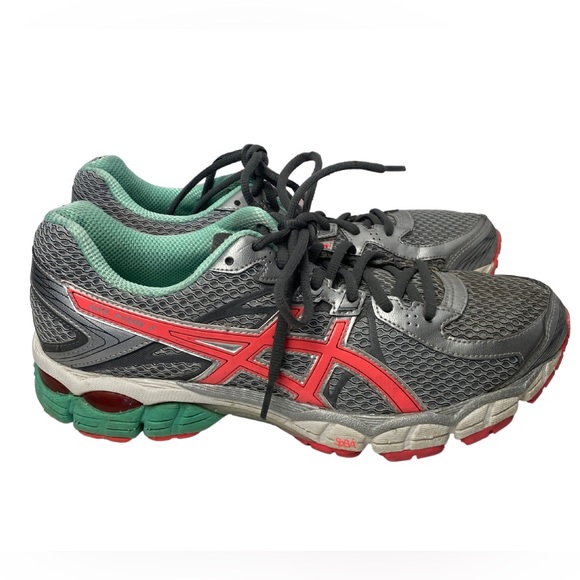 ASICS GEL-FLUX 2 Women’s Gray Sneakers Size 11 (T568N) - Picture 1 of 6